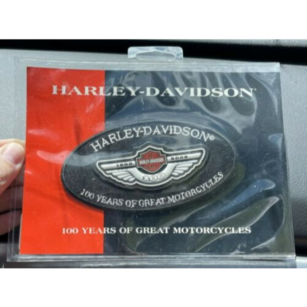 100 Year Anniversary Harley Davidson Oval 2003 Patch - Rare